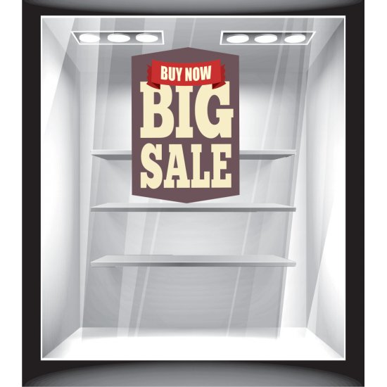 Αυτοκόλλητο Εκπτώσεων - Buy now Αυτοκόλλητο Εκπτώσεων - Buy now