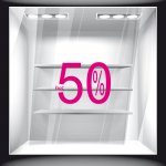 Αυτοκόλλητο Εκπτώσεων - Εκπτωτικό 8