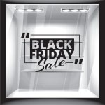 Αυτοκόλλητο Εκπτώσεων - Black Friday Sale 3