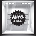 Αυτοκόλλητο Εκπτώσεων - Black Friday Sale 7