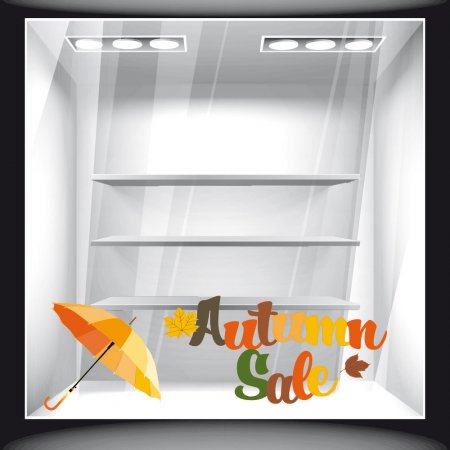 Αυτοκόλλητο Εκπτώσεων - Autumn Sale