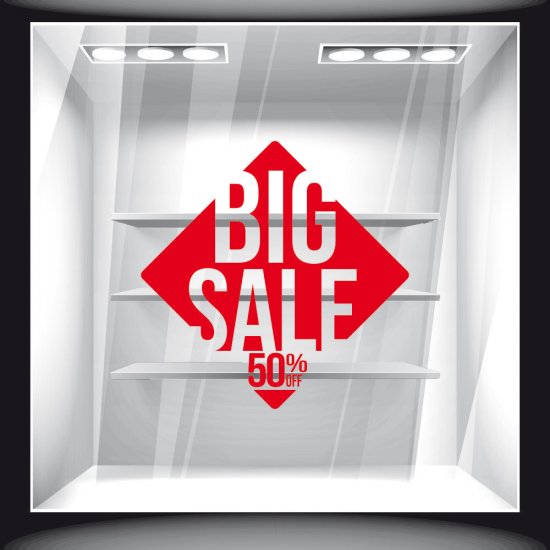 Αυτοκόλλητο Εκπτώσεων - Εκπτωτικό 39