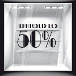 Αυτοκόλλητο Εκπτώσεων - Εκπτωτικό 45