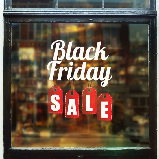 Αυτοκόλλητο Εκπτώσεων - Black Friday 24 Αυτοκόλλητο Εκπτώσεων - Black Friday 24