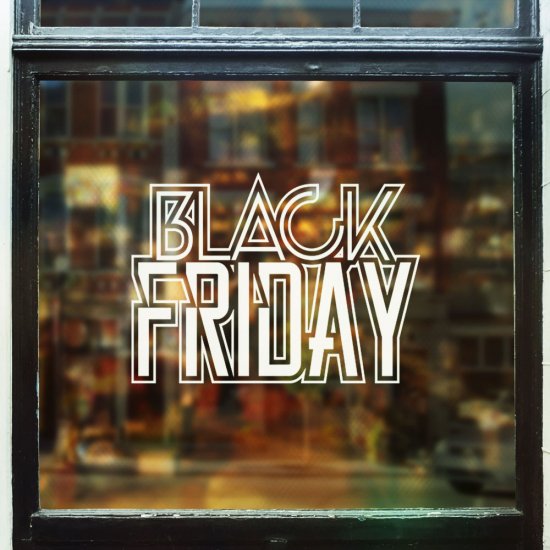 Αυτοκόλλητο Εκπτώσεων - Black Friday 41
