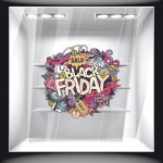 Αυτοκόλλητο Εκπτώσεων - Black Friday 43