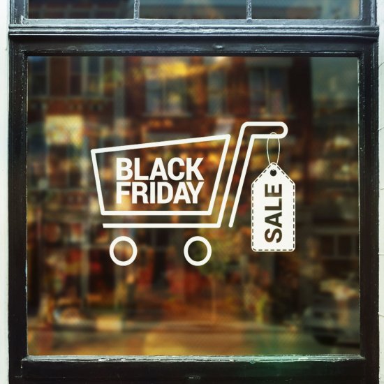 Αυτοκόλλητο Εκπτώσεων - Black Friday 46 Αυτοκόλλητο Εκπτώσεων - Black Friday 46