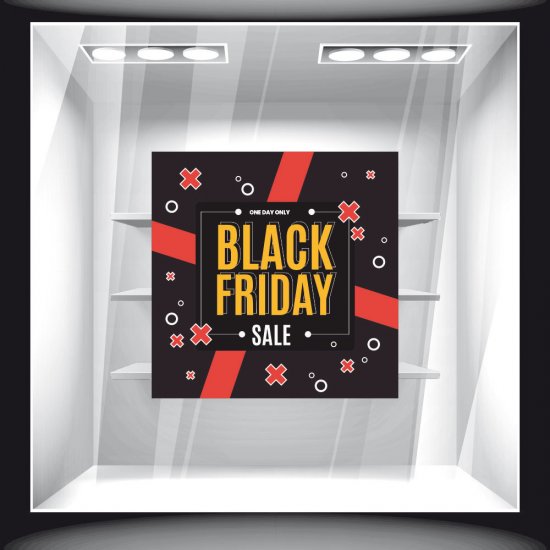 Αυτοκόλλητο Εκπτώσεων - Black Friday 54 Αυτοκόλλητο Εκπτώσεων - Black Friday 54