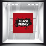 Αυτοκόλλητο Εκπτώσεων - Black Friday 56