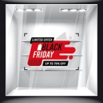 Αυτοκόλλητο Εκπτώσεων - Black Friday 57