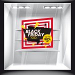 Αυτοκόλλητο Εκπτώσεων - Black Friday 59
