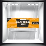Αυτοκόλλητο Εκπτώσεων - Black Friday 61