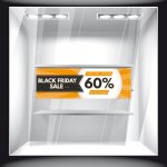 Αυτοκόλλητο Εκπτώσεων - Black Friday 63