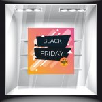 Αυτοκόλλητο Εκπτώσεων - Black Friday 64