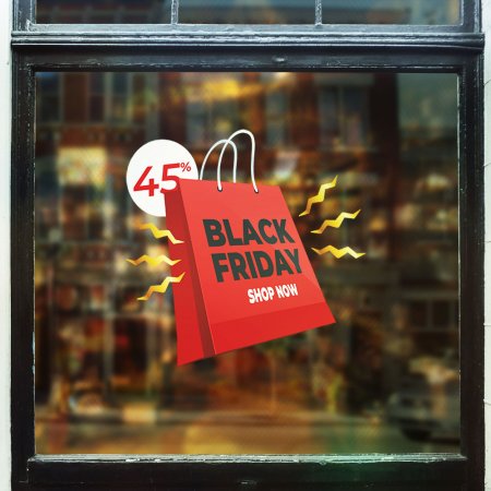 Αυτοκόλλητο Εκπτώσεων - Black Friday 68 Αυτοκόλλητο Εκπτώσεων - Black Friday 68