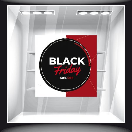 Αυτοκόλλητο Εκπτώσεων - Black Friday 72 Αυτοκόλλητο Εκπτώσεων - Black Friday 72