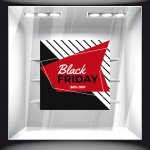 Αυτοκόλλητο Εκπτώσεων - Black Friday 73
