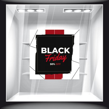 Αυτοκόλλητο Εκπτώσεων - Black Friday 74 Αυτοκόλλητο Εκπτώσεων - Black Friday 74