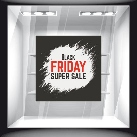 Αυτοκόλλητο Εκπτώσεων - Black Friday 81 Αυτοκόλλητο Εκπτώσεων - Black Friday 81