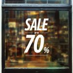 Αυτοκόλλητο Εκπτώσεων - Εκπτωτικό 55