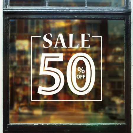 Αυτοκόλλητο Εκπτώσεων - Εκπτωτικό 57