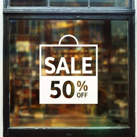 Αυτοκόλλητο Εκπτώσεων - Εκπτωτικό 60