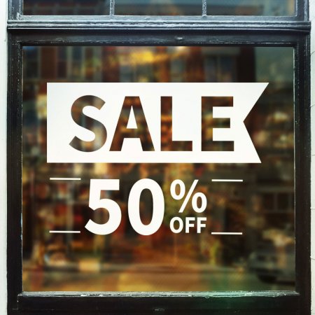 Αυτοκόλλητο Εκπτώσεων - Εκπτωτικό 63