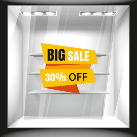 Αυτοκόλλητο Εκπτώσεων - Εκπτωτικό 69