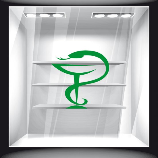 Αυτοκόλλητο Βιτρίνας - Φαρμακείο 04