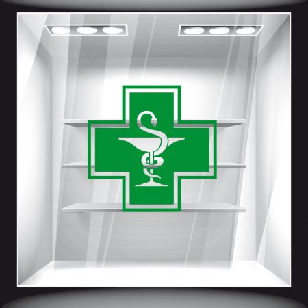 Αυτοκόλλητο Βιτρίνας - Φαρμακείο 07