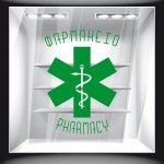 Αυτοκόλλητο Βιτρίνας - Φαρμακείο 08
