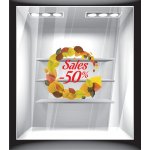 Αυτοκόλλητο βιτρίνας - Φθινόπωρο - Εκπτώσεις