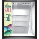 Αυτοκόλλητο βιτρίνας - Φθινόπωρο - Εκπτώσεις 6