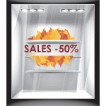 Αυτοκόλλητο βιτρίνας - Φθινόπωρο - Εκπτώσεις 7