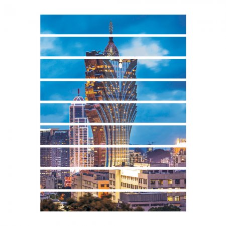 Αυτοκόλλητο σκάλας (Τιμή ανά τεμάχιο) - Μακάου