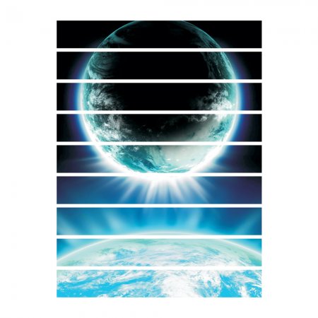 Αυτοκόλλητο σκάλας (Τιμή ανά τεμάχιο) - Abstract earth