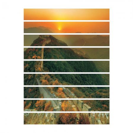 Αυτοκόλλητο σκάλας (Τιμή ανά τεμάχιο) - Σινικό τείχος