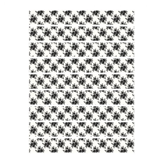 Αυτοκόλλητο σκάλας (Τιμή ανά τεμάχιο) - Vintage μοτίβο 3