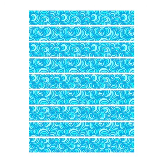 Αυτοκόλλητο σκάλας (Τιμή ανά τεμάχιο) - Vintage μοτίβο 4