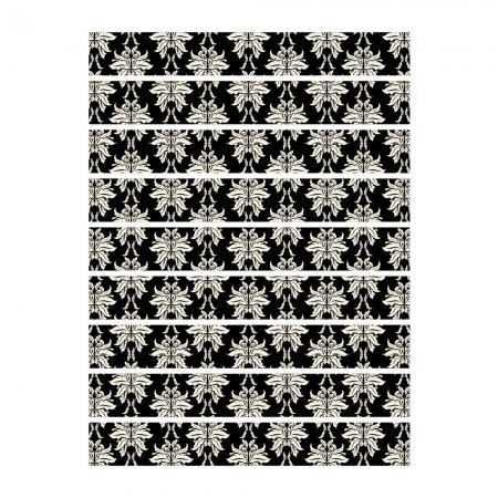 Αυτοκόλλητο σκάλας (Τιμή ανά τεμάχιο) - Vintage μοτίβο 6