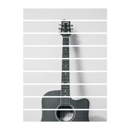 Αυτοκόλλητο σκάλας (Τιμή ανά τεμάχιο) - Κιθάρα