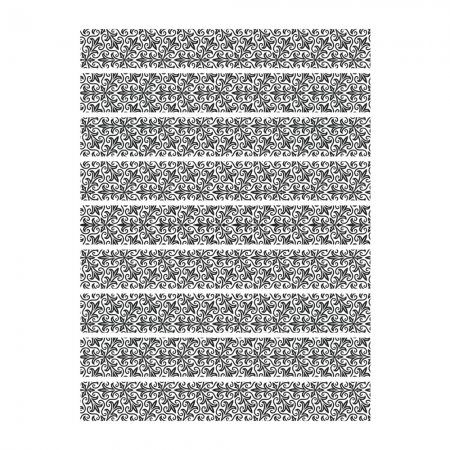 Αυτοκόλλητο σκάλας (Τιμή ανά τεμάχιο) - Vintage μοτίβο 8