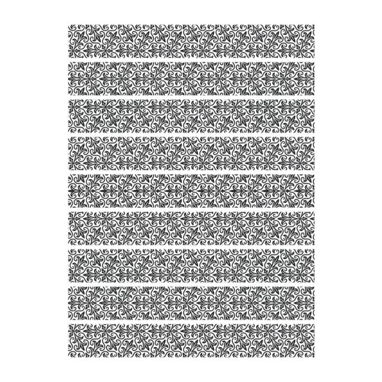 Αυτοκόλλητο σκάλας (Τιμή ανά τεμάχιο) - Vintage μοτίβο 8