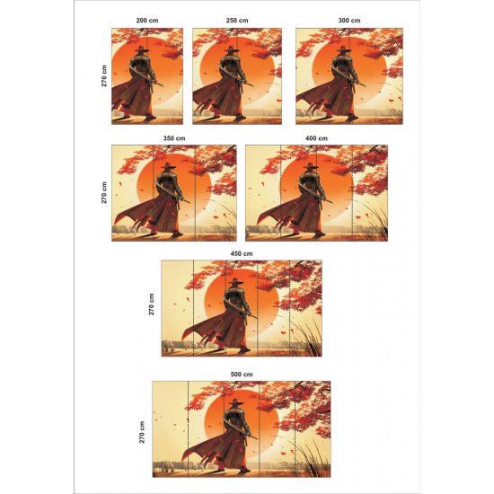 Αυτοκόλλητη Ταπετσαρία - Σαμουράι