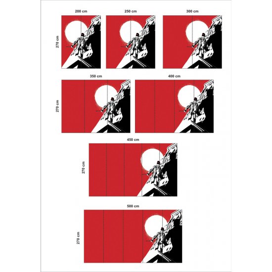 Αυτοκόλλητη Ταπετσαρία - Αμαρτωλή πόλη