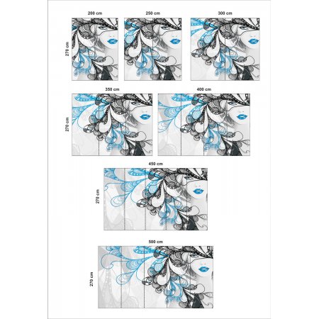 Αυτοκόλλητη Ταπετσαρία - Γυναικεία ομορφιά