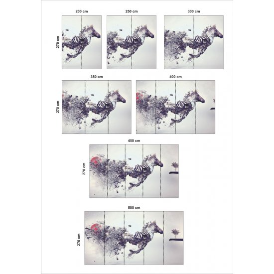 Αυτοκόλλητη Ταπετσαρία - Τρεχούμενο άλογο Αυτοκόλλητη Ταπετσαρία - Τρεχούμενο άλογο