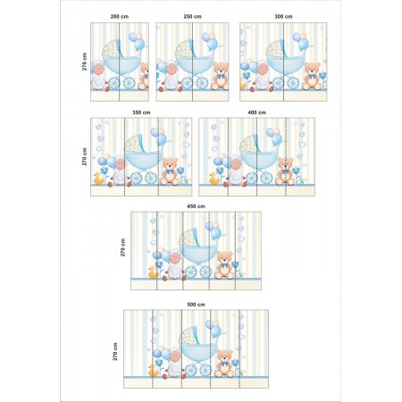 Αυτοκόλλητη ταπετσαρία - Καροτσάκι