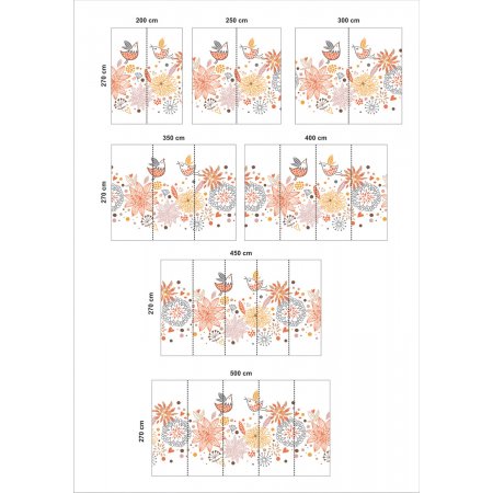 Αυτοκόλλητη ταπετσαρία - Κελάηδισμα