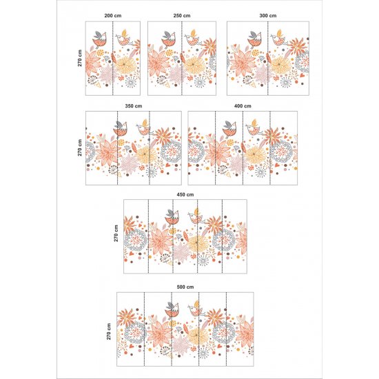 Αυτοκόλλητη ταπετσαρία - Κελάηδισμα